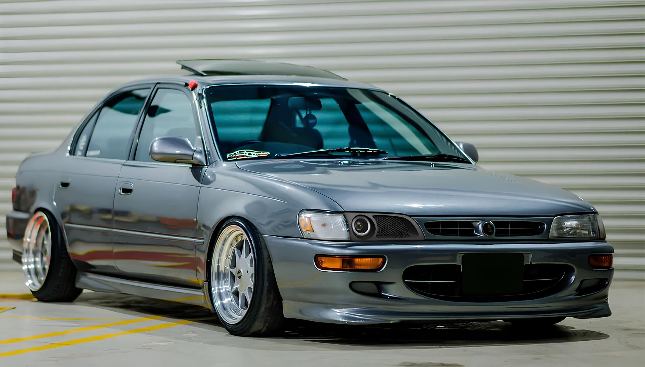 AE101 レビントレノ SJ純正ステア AE100 ネオクラ JDM カローラ AE101 レビントレノ SJ純正ステア AE100 ネオクラ JDM カローラ